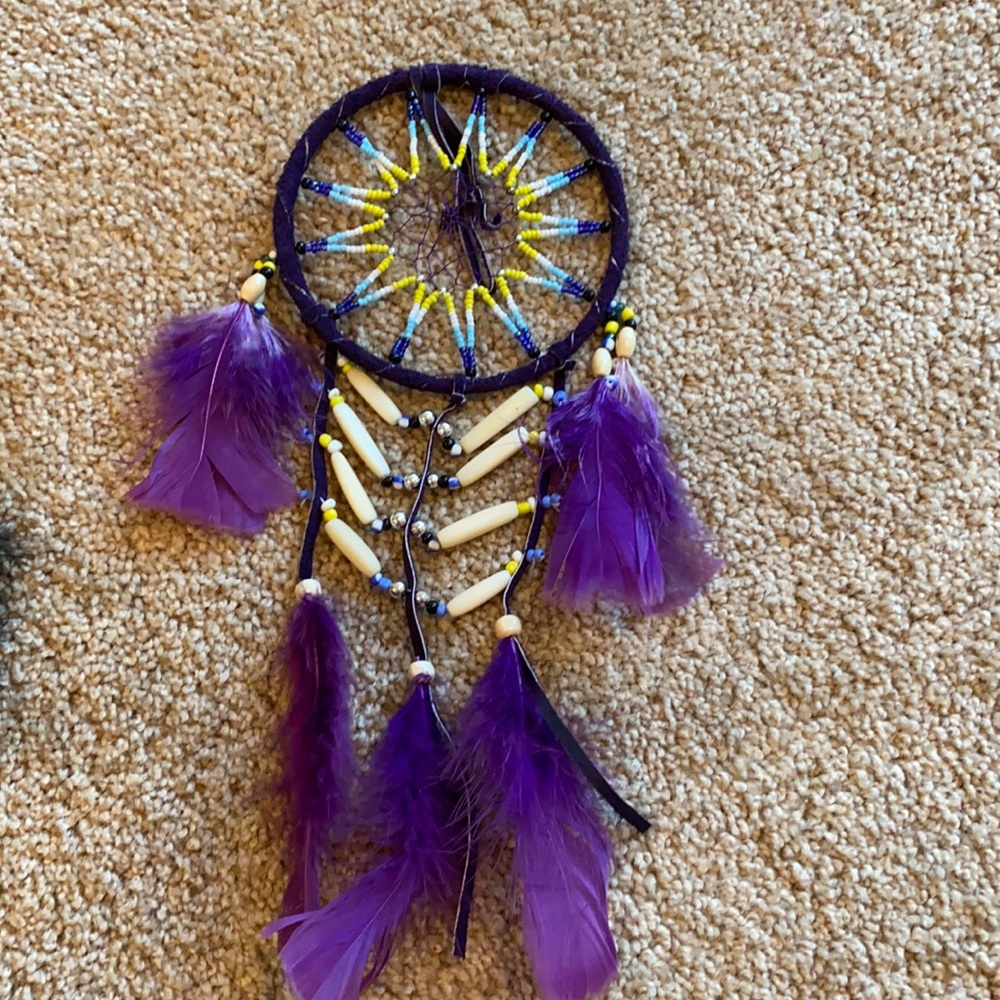 Purple dream catcher